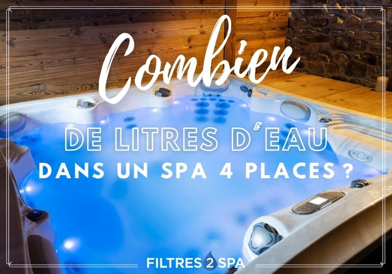Le volume d'un spa 4 places dépend de sa forme et de son modèle